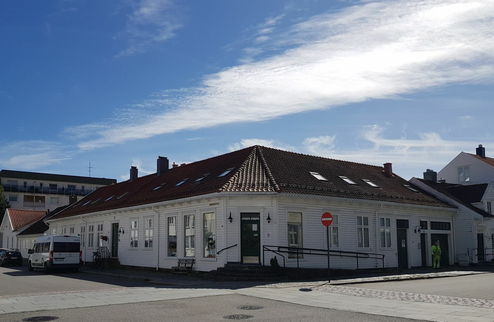 Det gamle postkontoret i Kronprinsensgt. 45