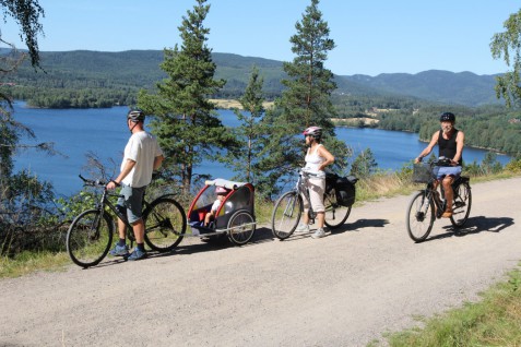 Familevennlig sykkeltur